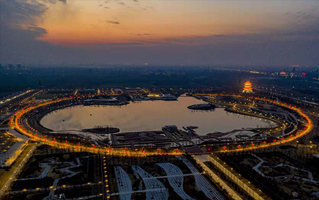 西郊苗圃夜景照明案例鑒賞